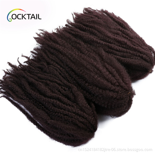 silver marley crochet braid hair extension, synthetic ombre marley hair braid afro twist weft